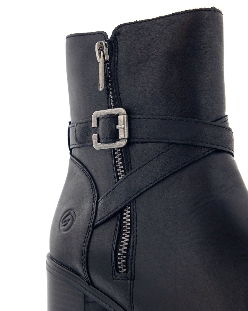 Remonte Svart Stövlett