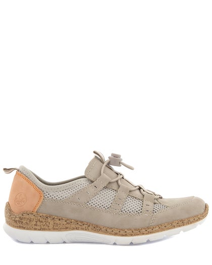 Rieker Beige Promenadsko