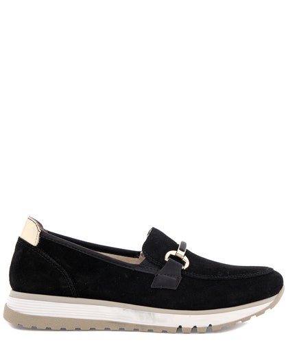 Rieker Svart Loafers