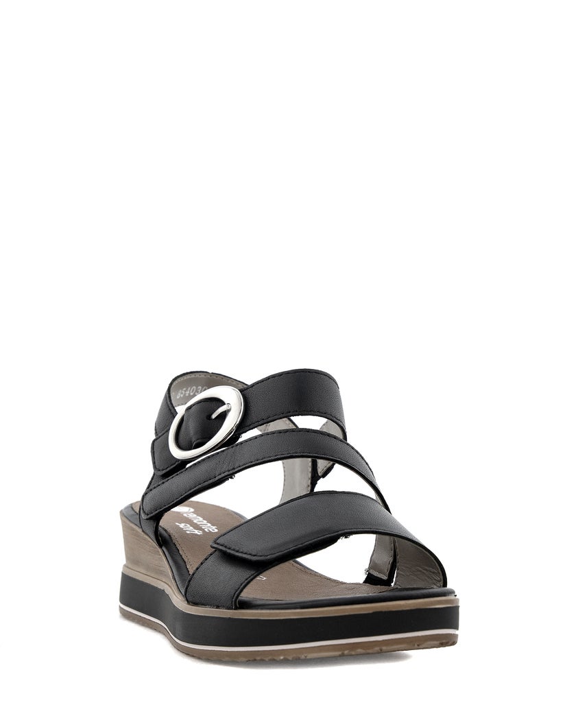 Remonte Svart Sandalett