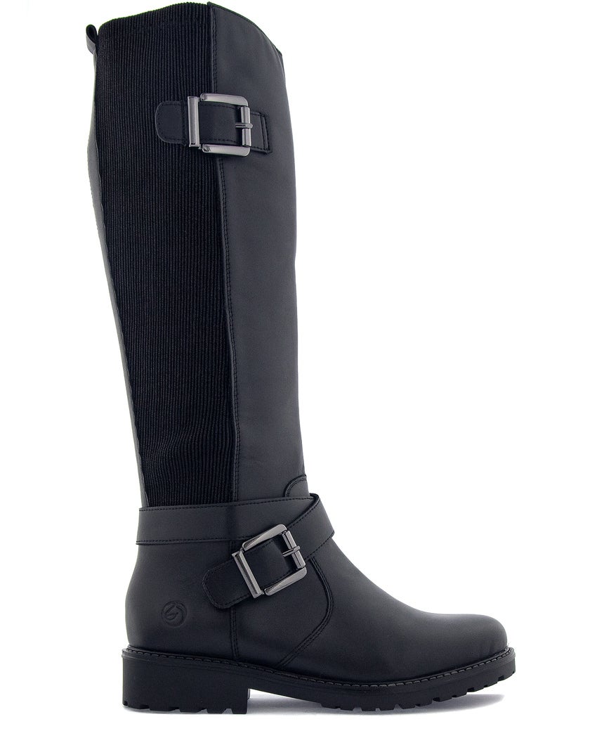 Remonte Svart Stövel