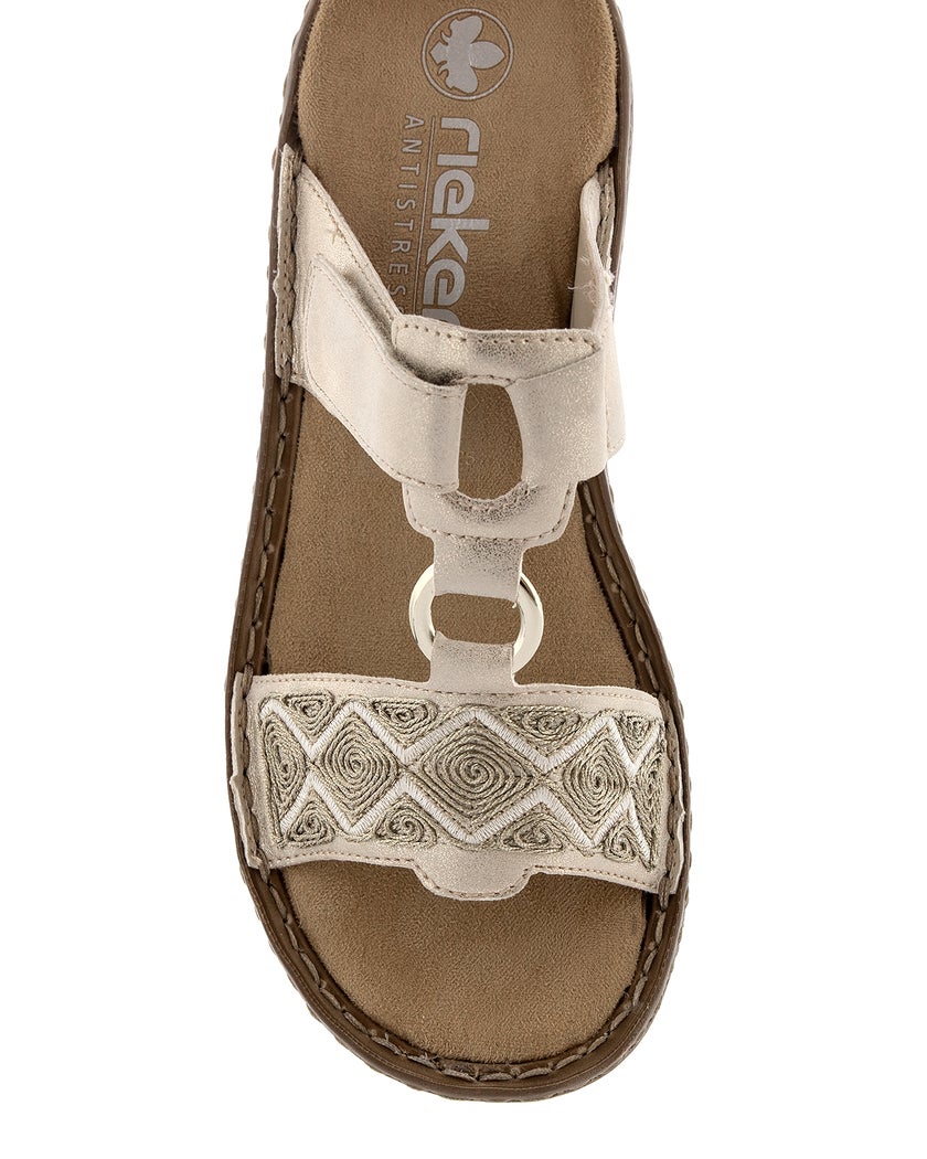 Rieker Beige Slip-In