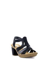 Rieker Svart Sandalett