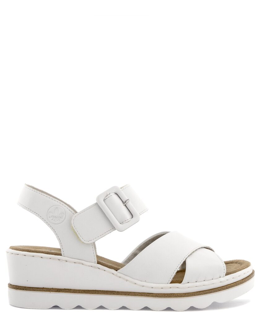 Rieker Vit Sandalett