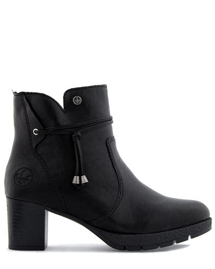 Rieker Svart Stövlett