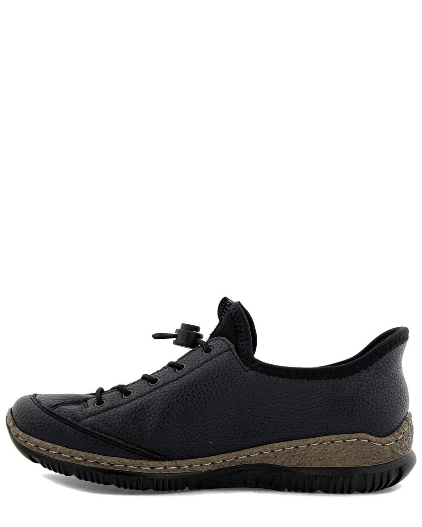 Rieker Svart Promenadsko