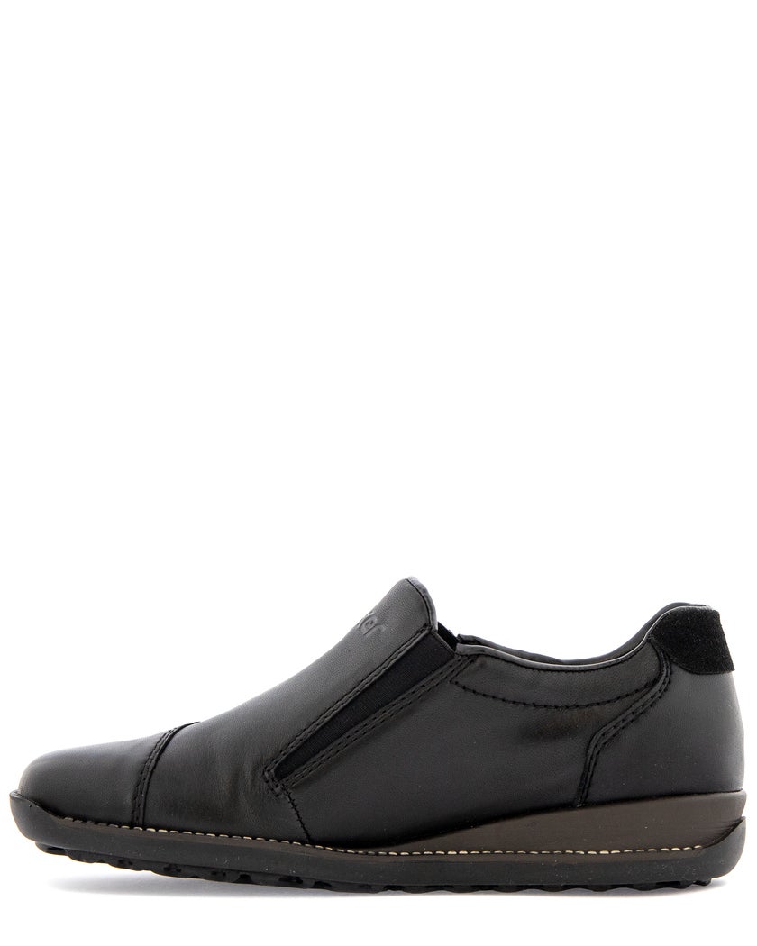 Rieker Svart Promenadsko