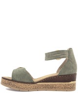 Rieker Grön Sandalett