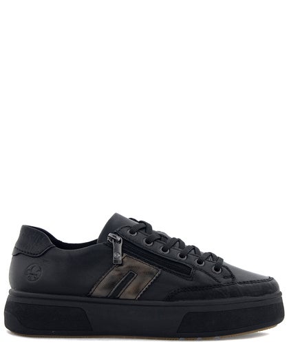 Rieker Svart Promenadsko