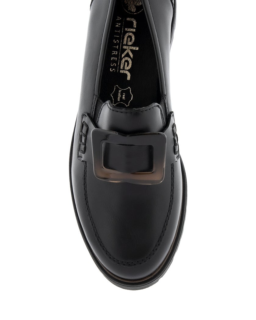 Rieker Svart Loafers