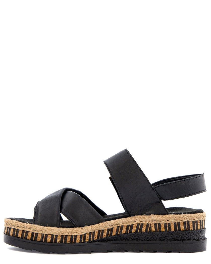 Rieker Svart Sandal