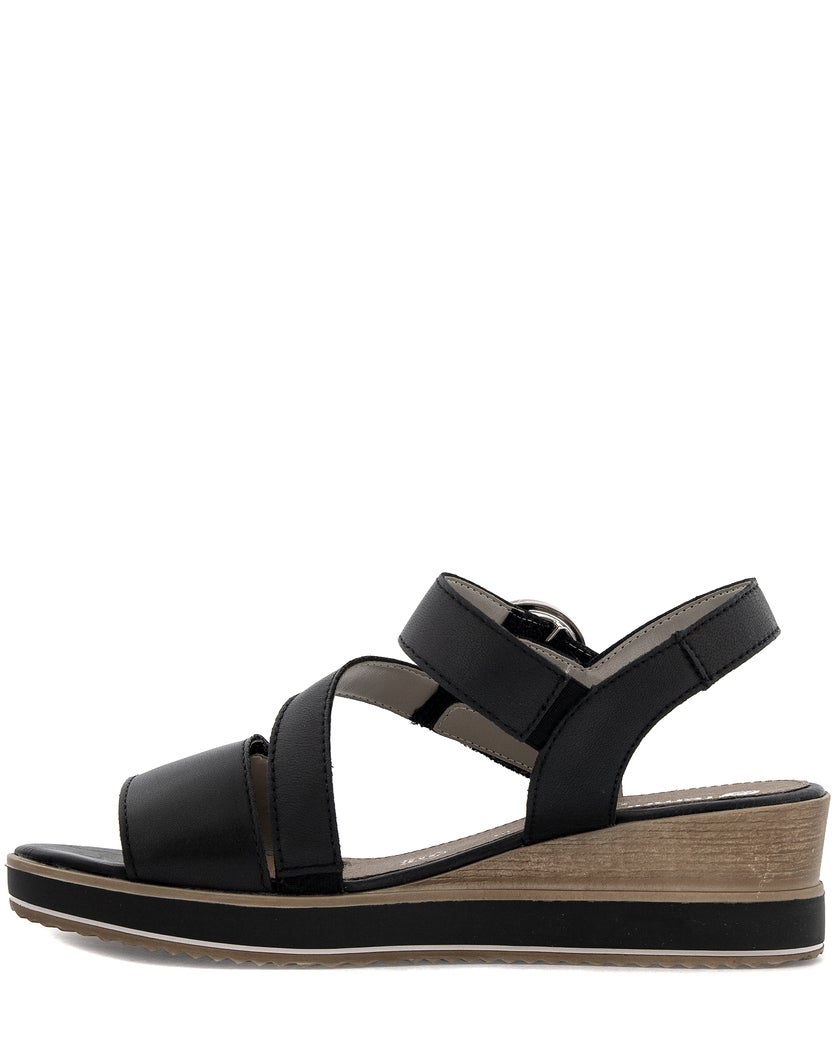 Remonte Svart Sandalett