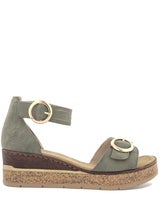 Rieker Grön Sandalett