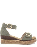 Rieker Grön Sandalett
