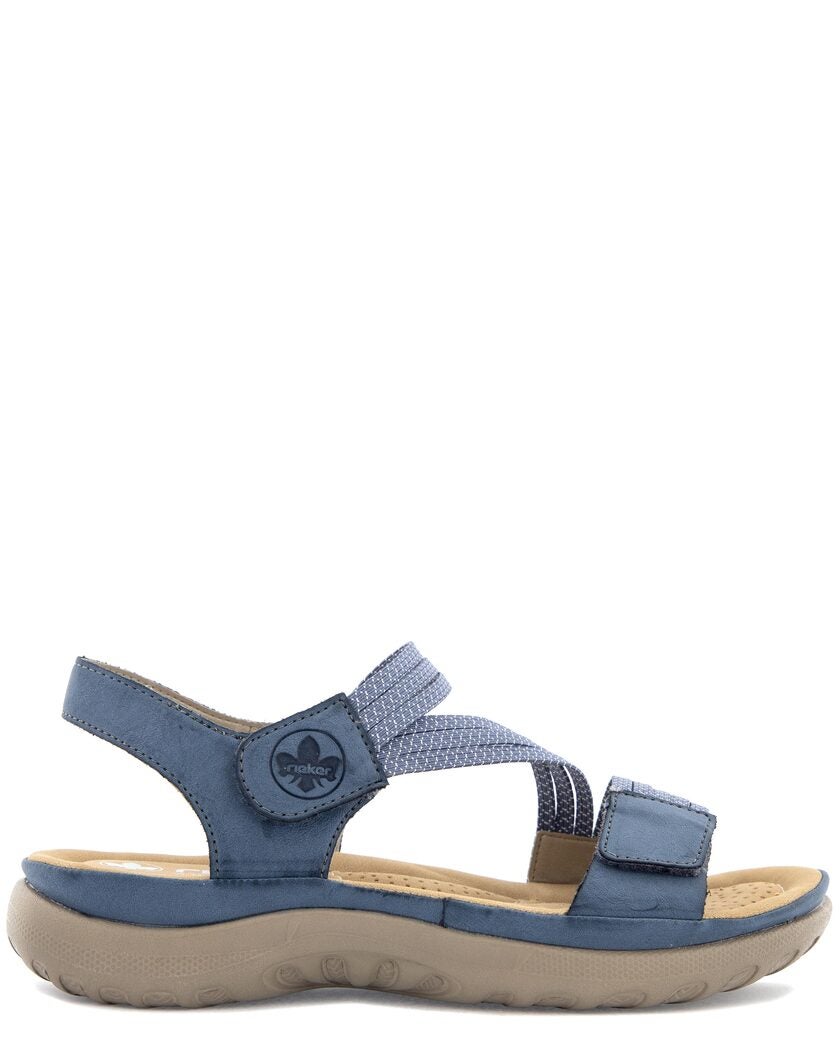 Rieker Blå Sandal