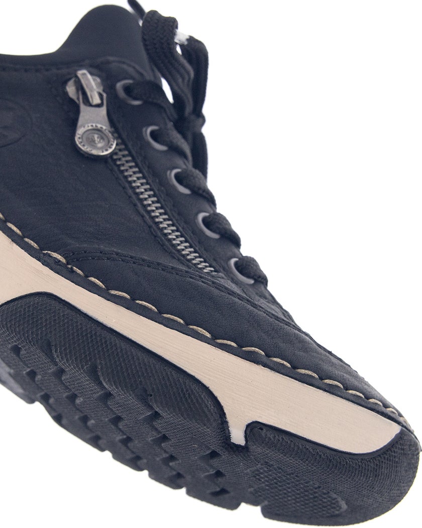 Rieker Svart Promenadsko