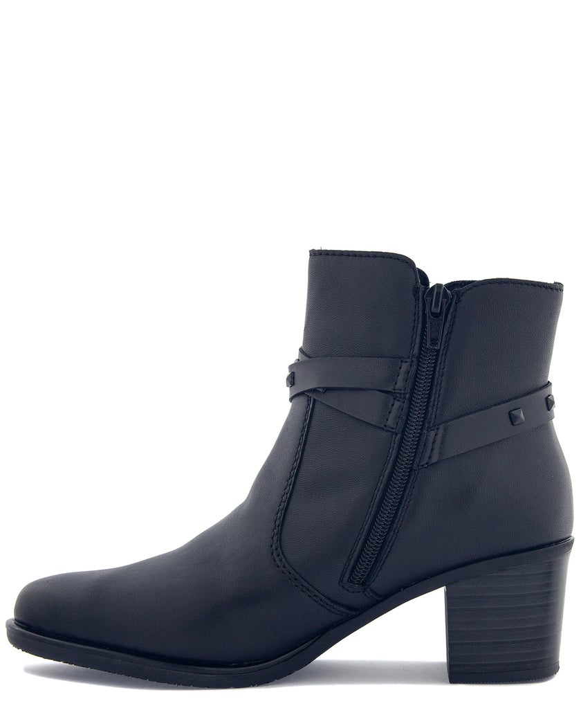 Rieker Svart Stövlett