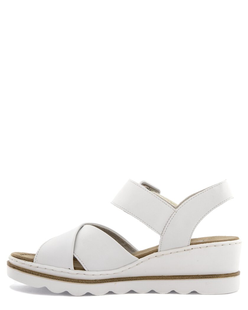 Rieker Vit Sandalett