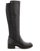 Rieker Svart Stövel