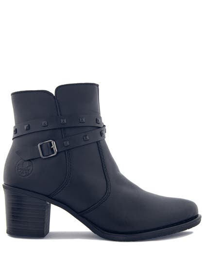 Rieker Svart Stövlett