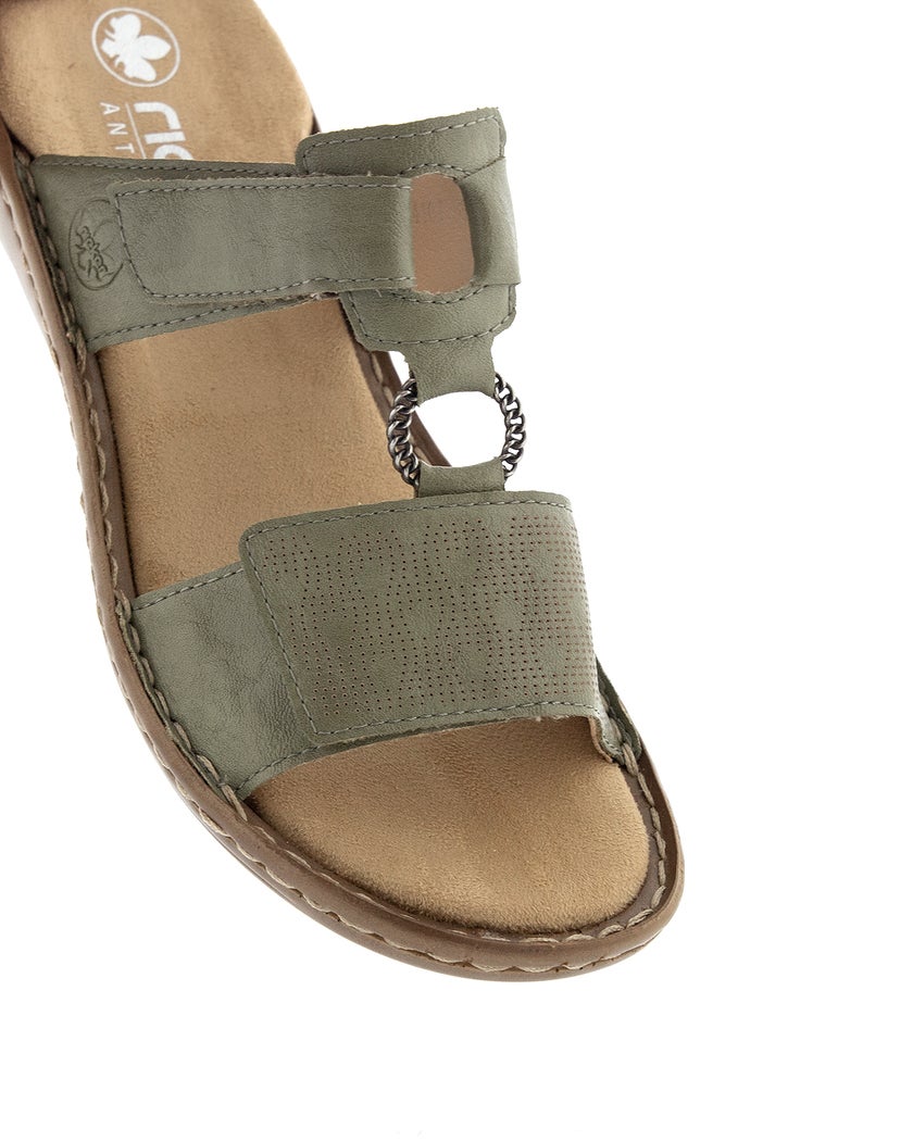 Rieker Grön Slip-In