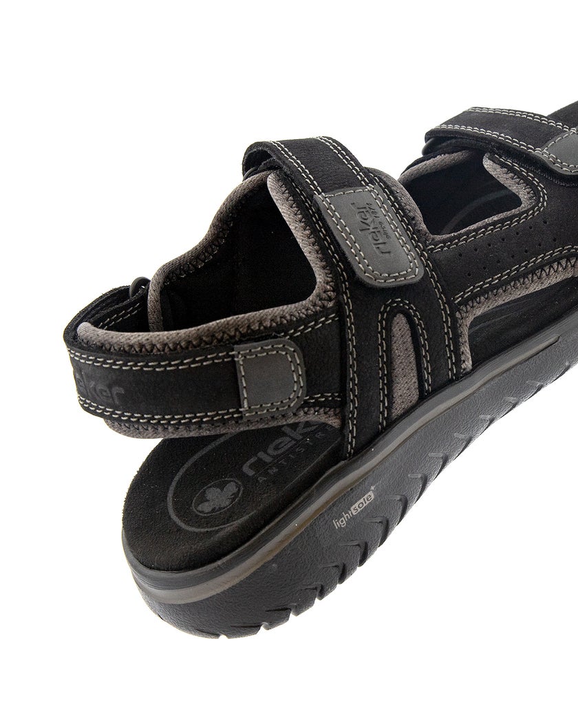 Rieker Svart Sandal