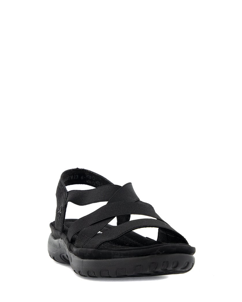 Rieker Svart Sandal