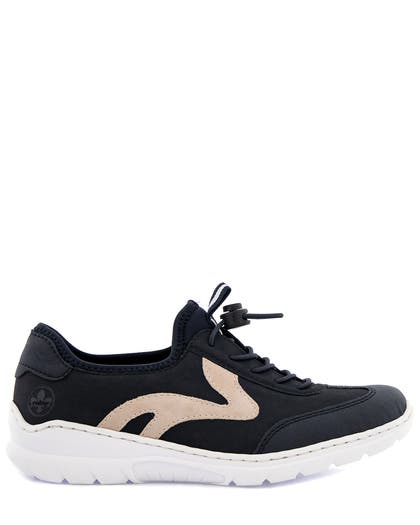 Rieker Blå Promenadsko