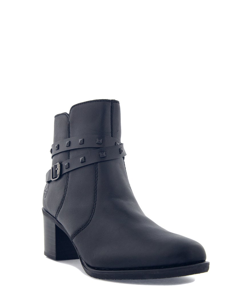 Rieker Svart Stövlett