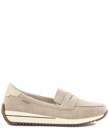 Rieker Beige Loafers