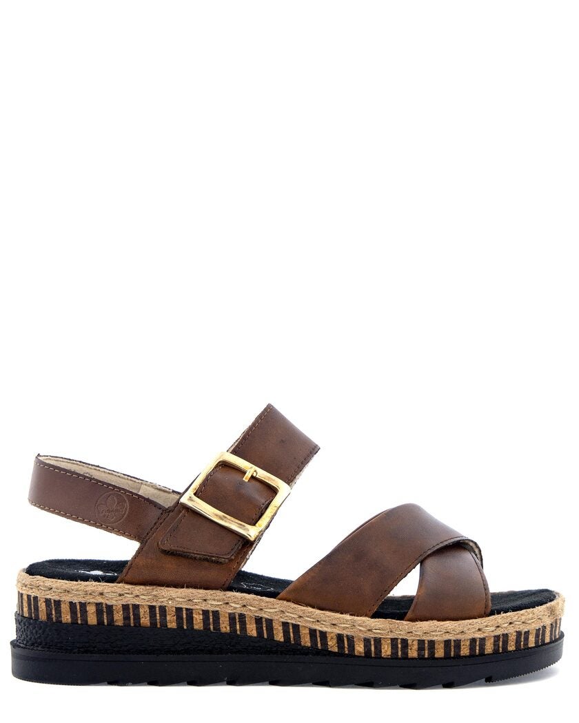 Rieker Brun Sandal