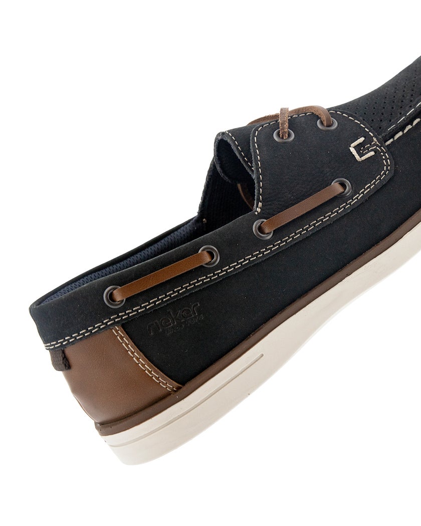 Rieker Blå Loafers